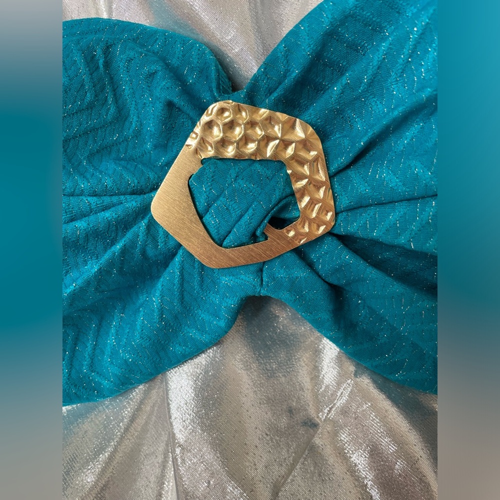 Trina Turk Swim Top Bikini Top Turquoise ๐๏ธ NWT ๐๏ธ Size 12 ๐๏ธ - Picture 3 of 8